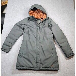 L.L.Bean Women's Waterproof Ultralight Goose Down Coat Parka Green Size Small
